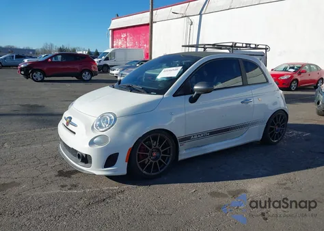 2013 Fiat 500C Abarth z USA, uszkodzony, nr VIN 3C3CFFJH7DT739785